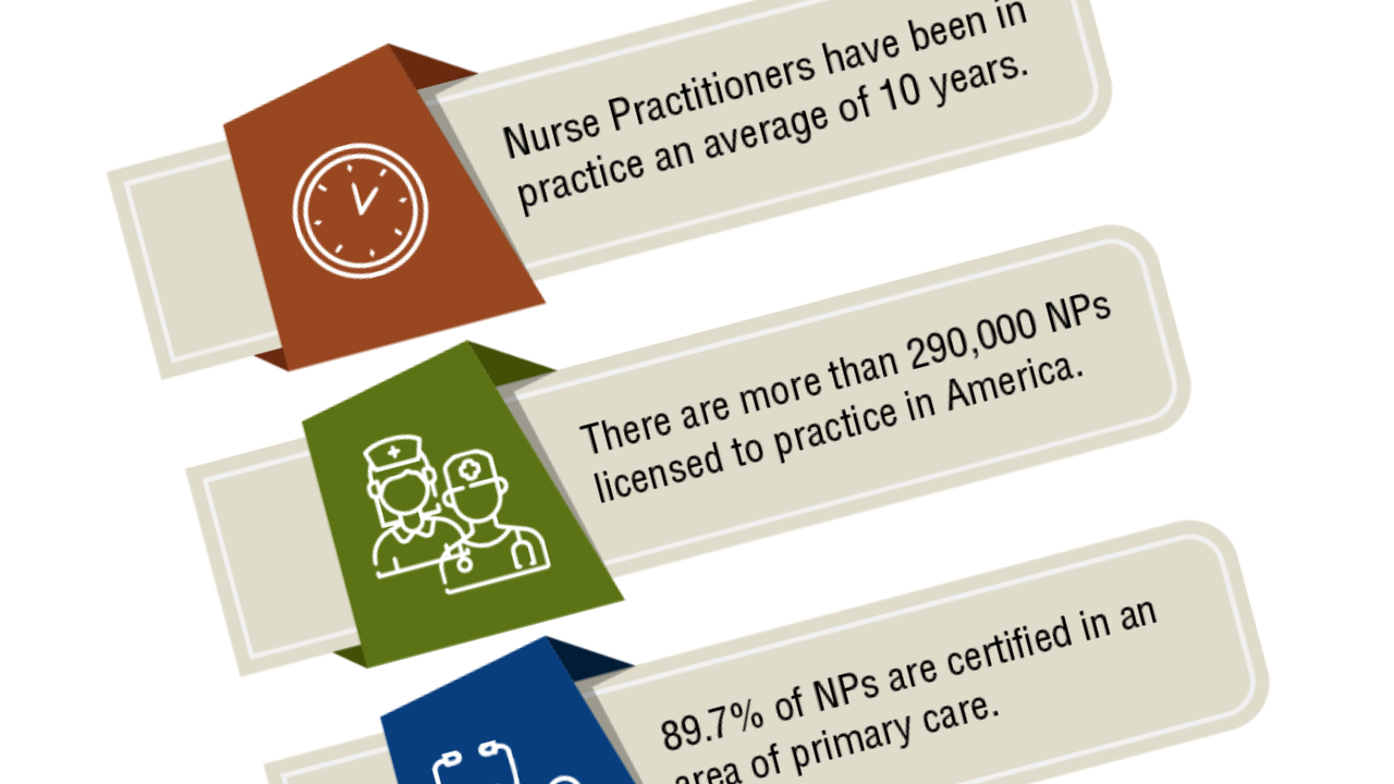 Nurse Practitioners by the Numbers Infographic Facts and Stats
