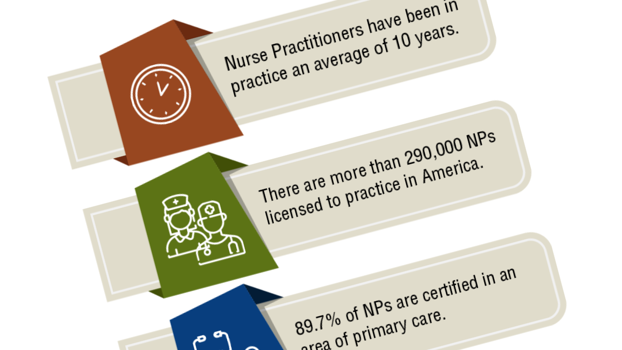 Nurse Practitioners By The Numbers Infographic Facts And Stats