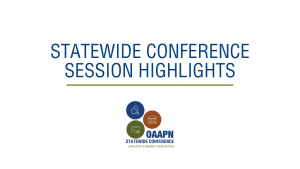 Statewide Conference Session Highlights