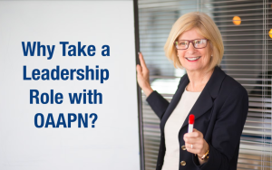 Blog cover for "Why Take a Leadership Role with OAAPN?"