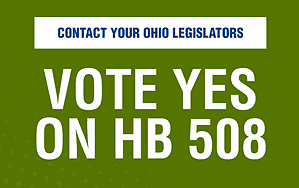 Contact Your Ohio Legislators: Vote Yes on HB 508